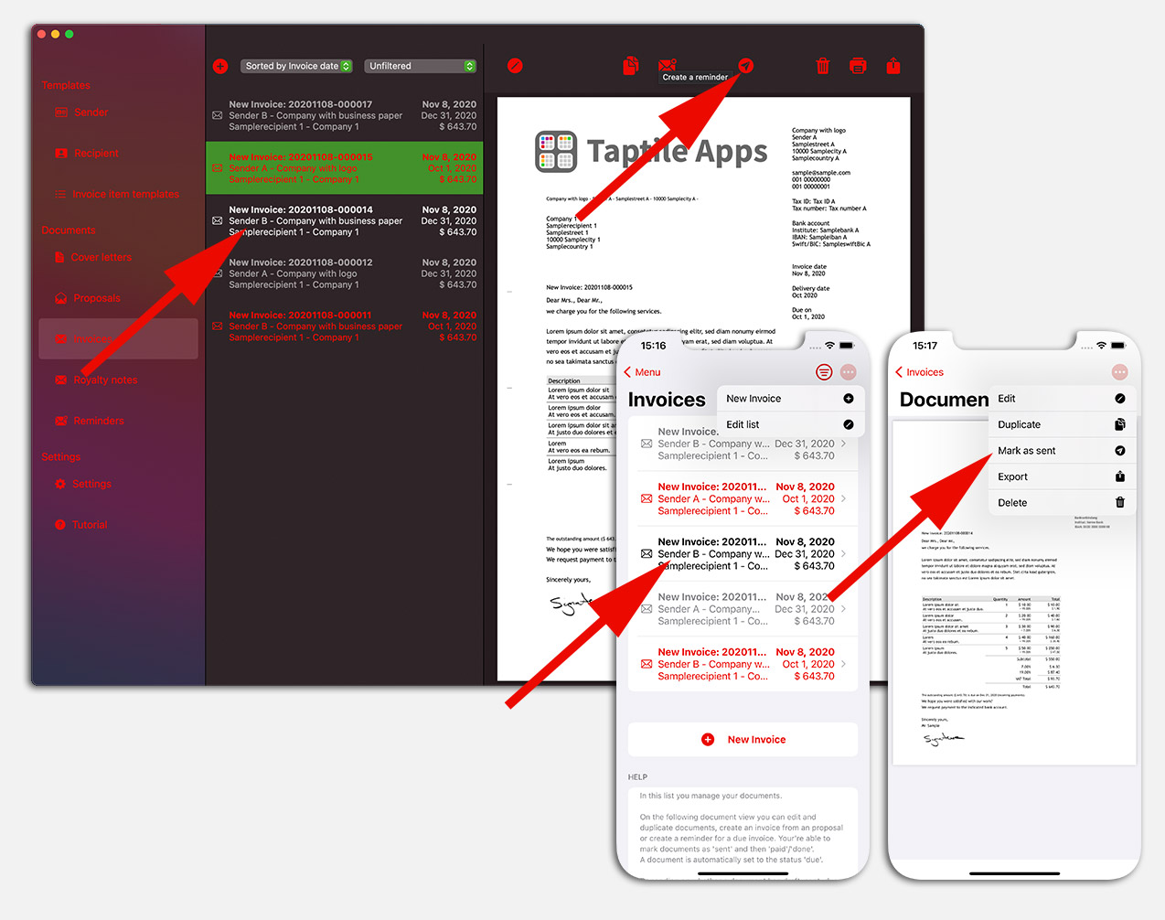 document status