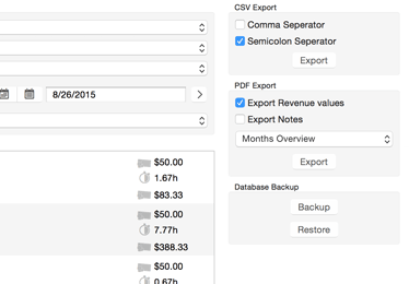 Database Backup